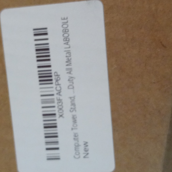 NIB Computer Tower Stand - Picture 3 of 3